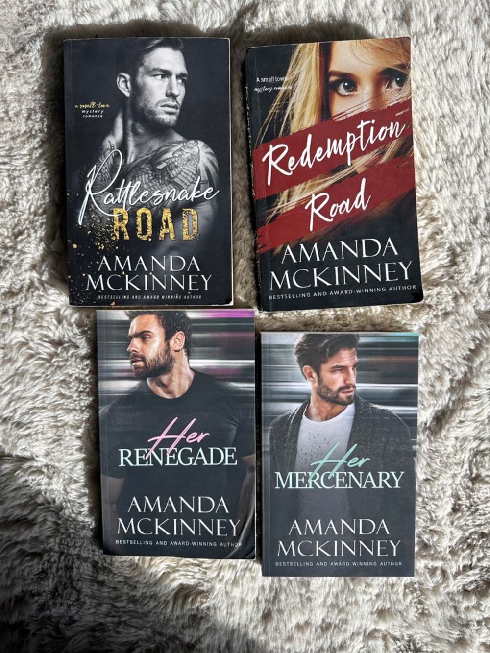 Book Bundle - Black, Red, Pink, Gray Covers